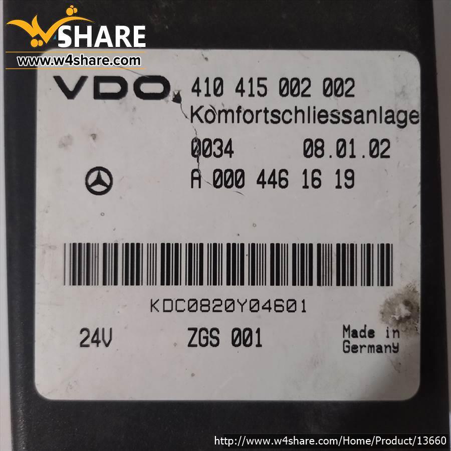 کنترل یونیت سیستم درب های مرسدس بنز دیزلی