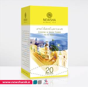 چای جنسینگ و عسل نیوشا