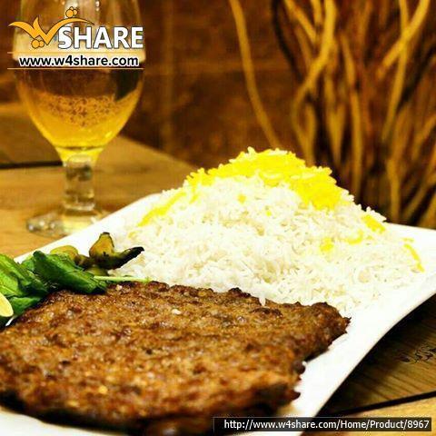 چلو اسقره کباب مرغ