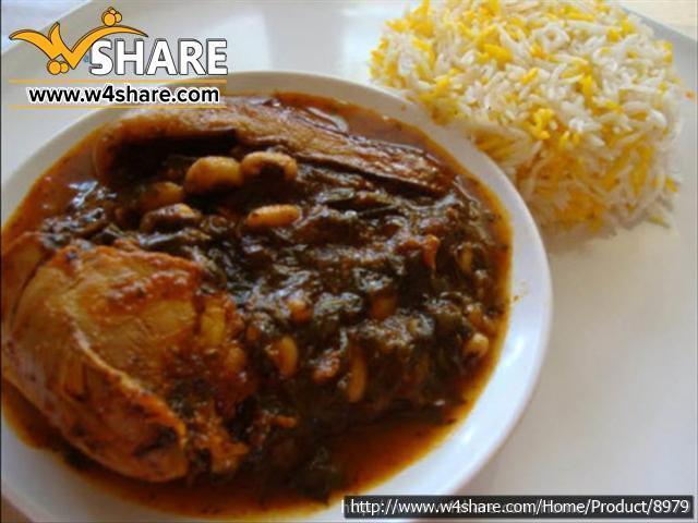چلو خورشت کردی