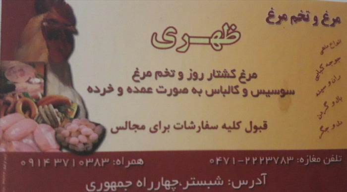 مرغ و تخم مرغ ظهری