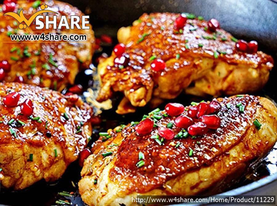 مرغ بریان سینه
