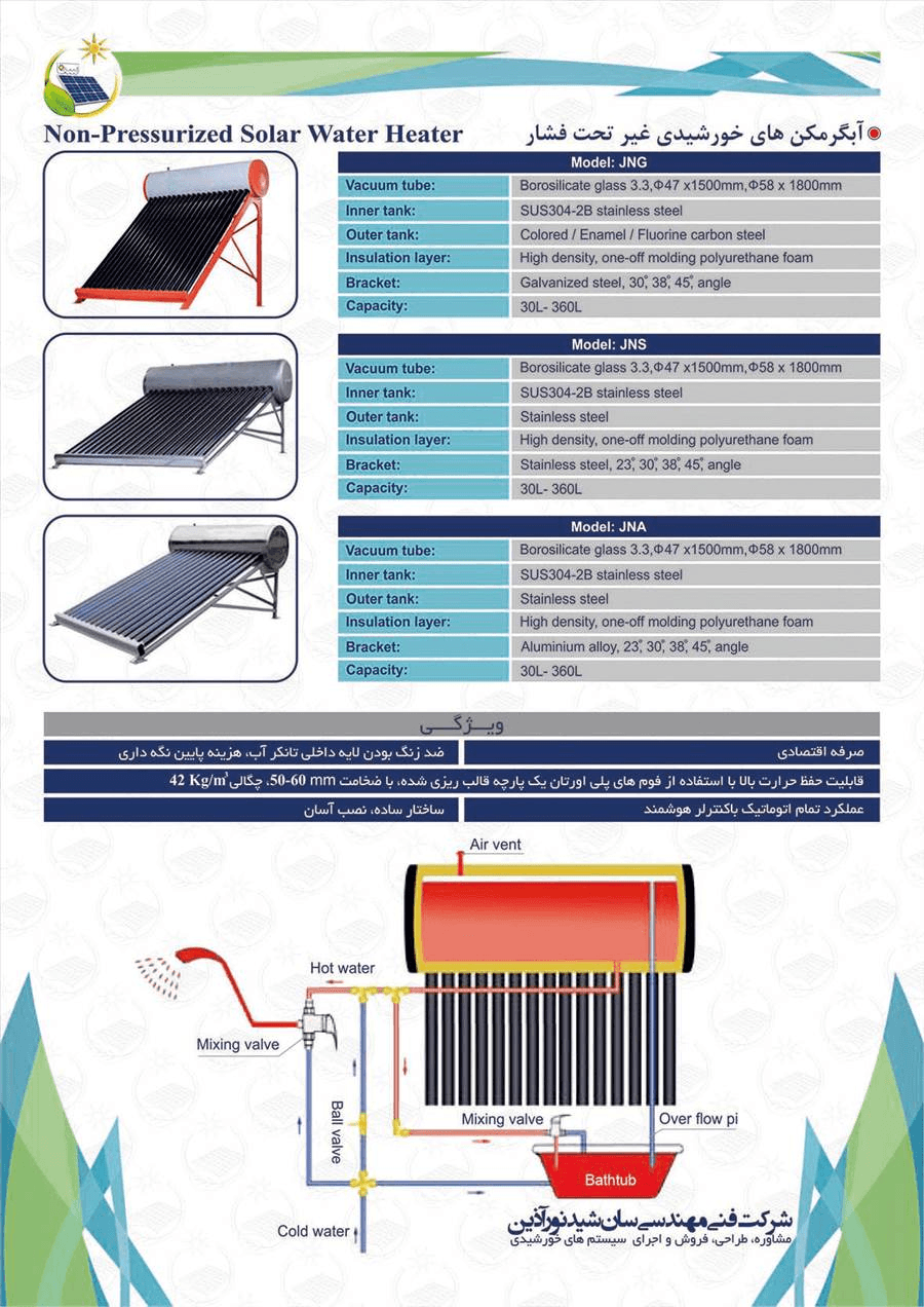 آبگرمکن خورشیدی