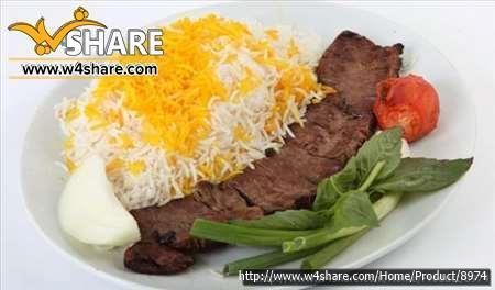 چلو کوبیده مخصوص
