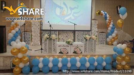بادکنک آرایی مراسمات