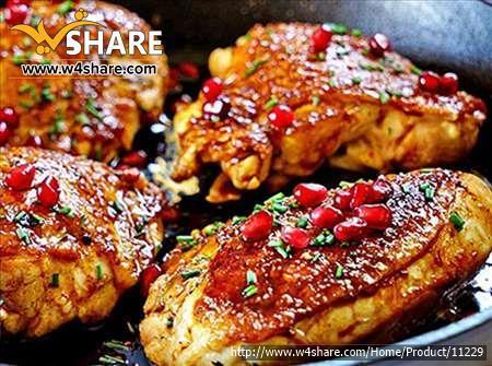 مرغ بریان سینه