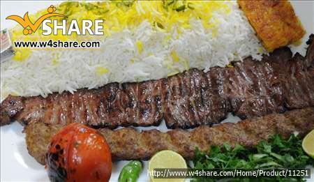 چلو کباب برگ مخصوص