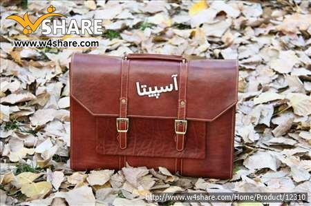 کیف تمام چرم دیپلمات