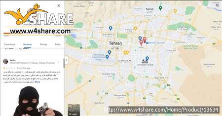 نوشتن ریویو در گوگل مپ